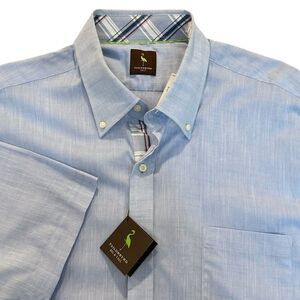 Tailorbyrd Light Blue Short Sleeve Shirt XLT